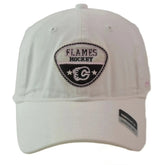 Calgary Flames Reebok 5070 Women's NHL Hockey Team Logo White Tonal Cap Hat